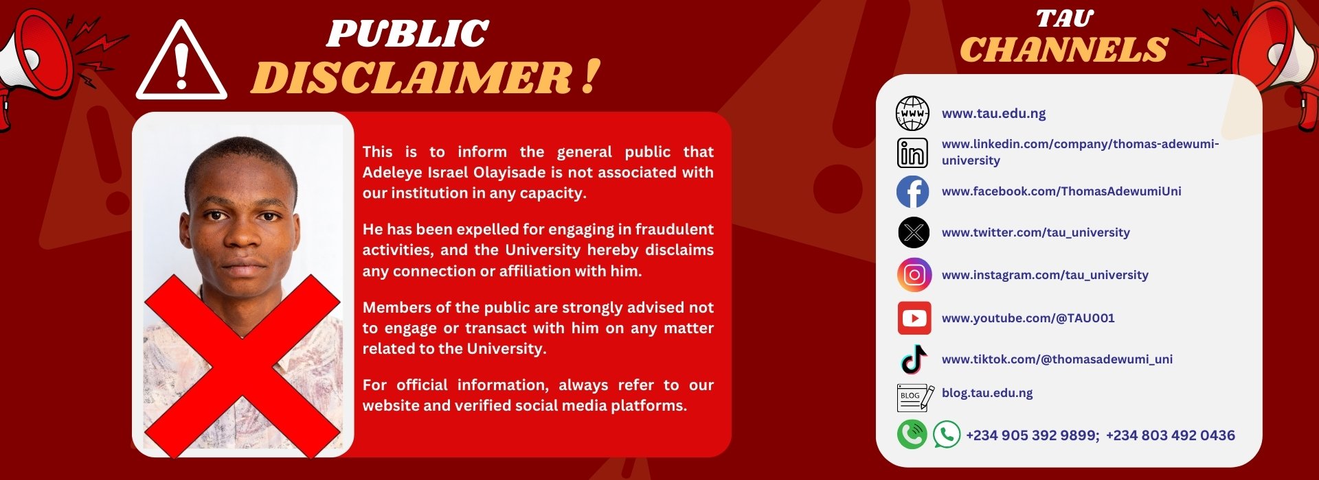 Disclaimer 2