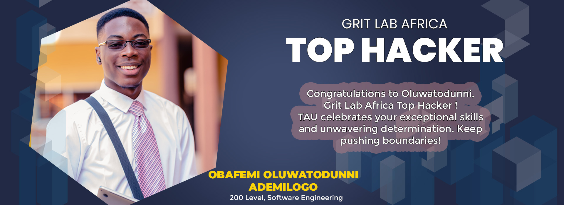 Grit Lab Africa Top Hacker