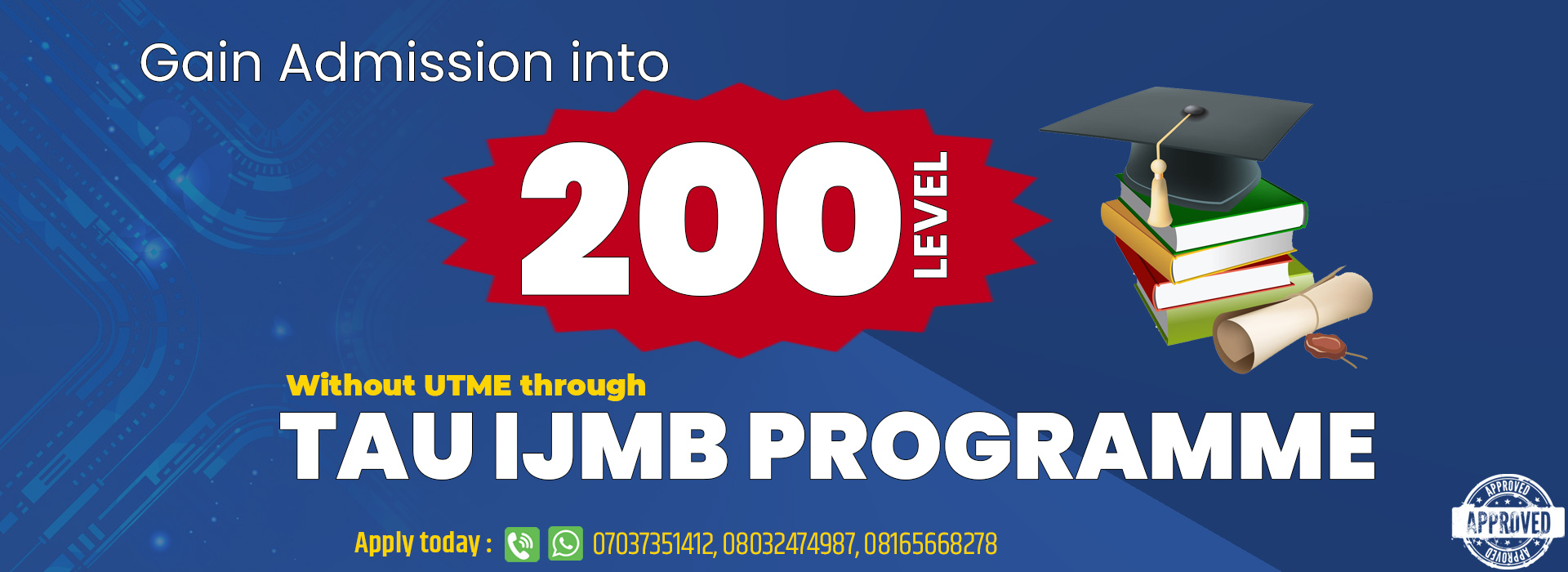 IJMB  programme