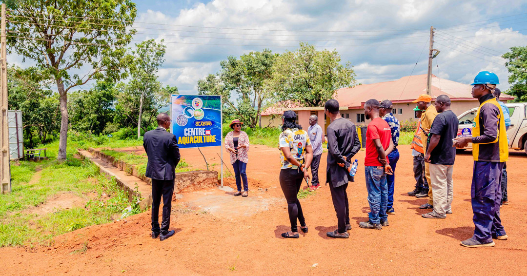 Tau Commissioned Aquaculture Centre In Honor Of  Vice-chancellor Professor Francisca O. Oladipo