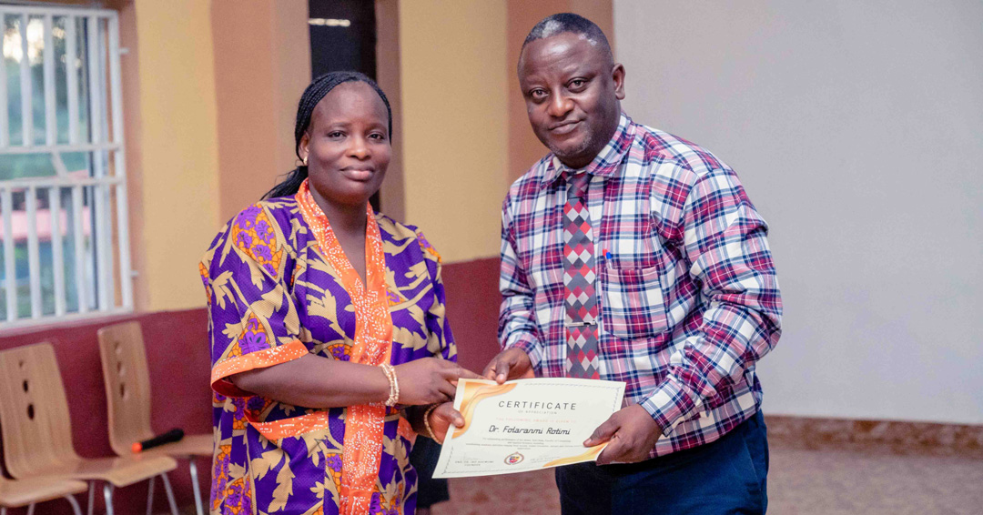 Tau Founder, Engr. Dr. J.b.o Adewumi Appreciates Deserving Staff With Awards At Anniversary Dinner Party