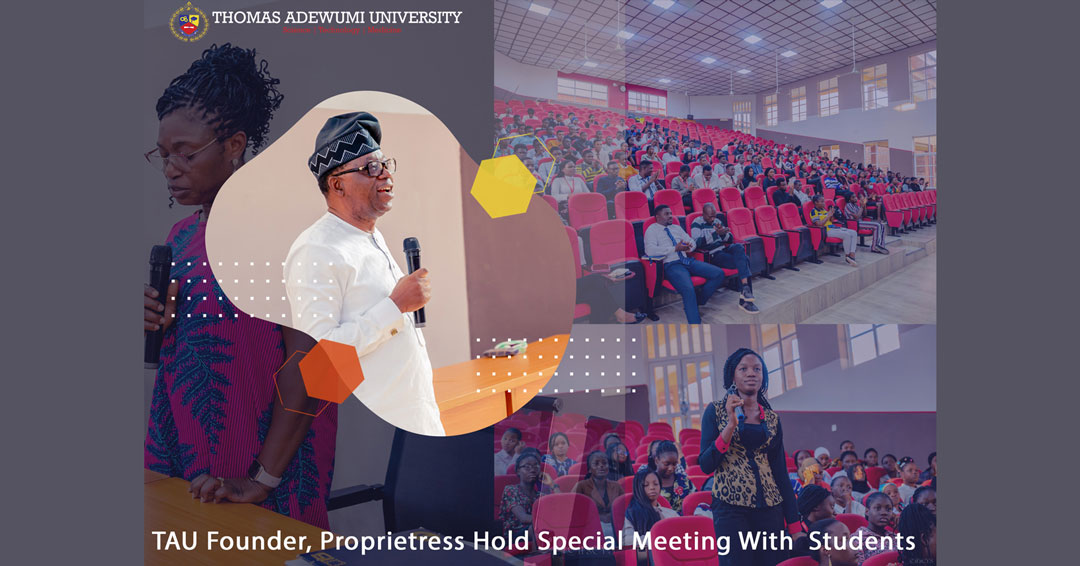 Tau Founder, Proprietress Hold Special Meeting With Students