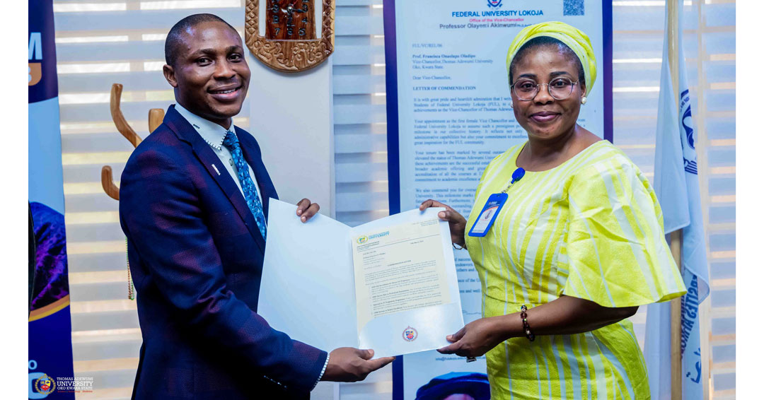 Tau Governing Council Commends Prof. Oladipo For Outstanding Leadership And Institutional Growth