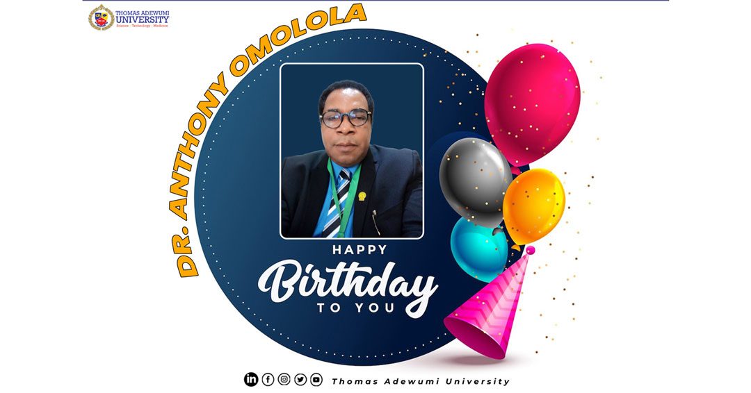 Tau Rejoices With Dr. Anthony Omolola On His Birthday Celebration