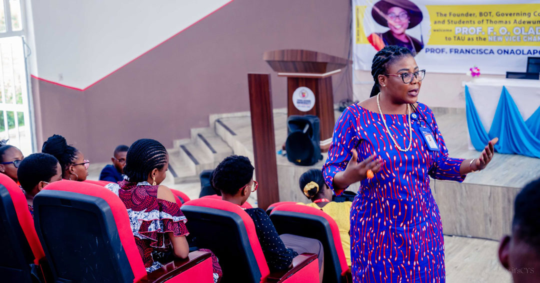 tau-vice-chancellor-reaffirmed-students-on-her-commitment-to-their-overall-welfare