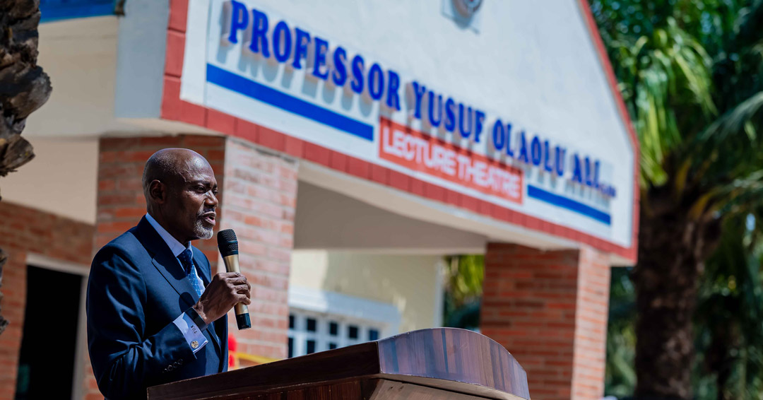 Thomas Adewumi University Commissions Prof. Yusuf Olaolu Ali, San, Twin Lecture Theatre