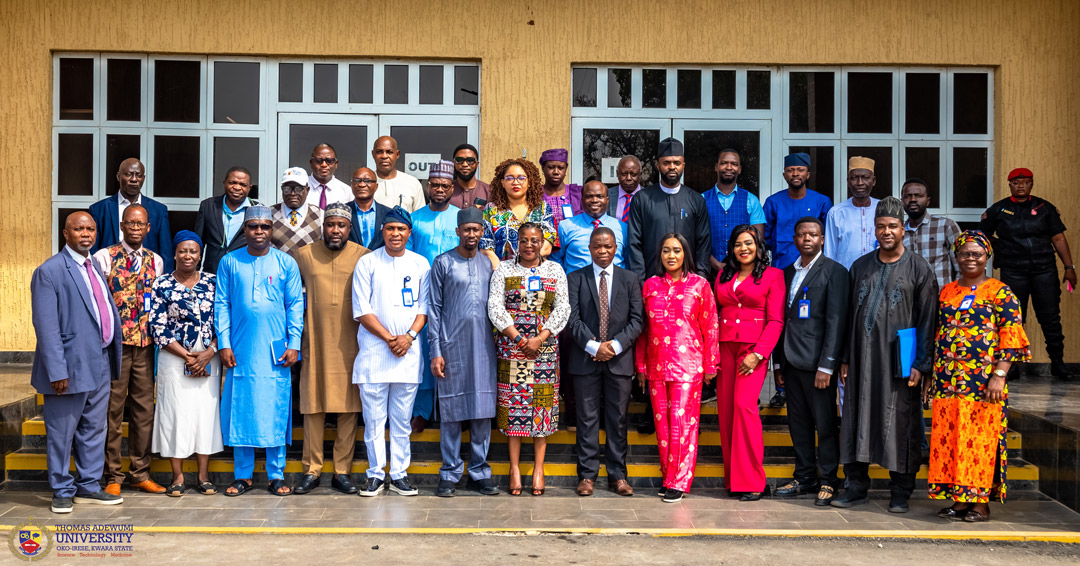 thomas-adewumi-university-hosts-nuc-resource-verification-team-for-proposed-programmes-across-three-faculties